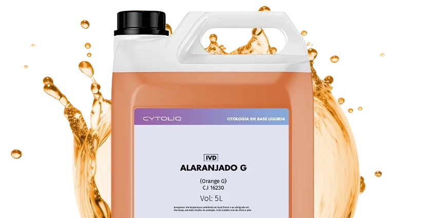 Corante para Histologia e Citologia Alaranjado G (Orange G) Cytoliq