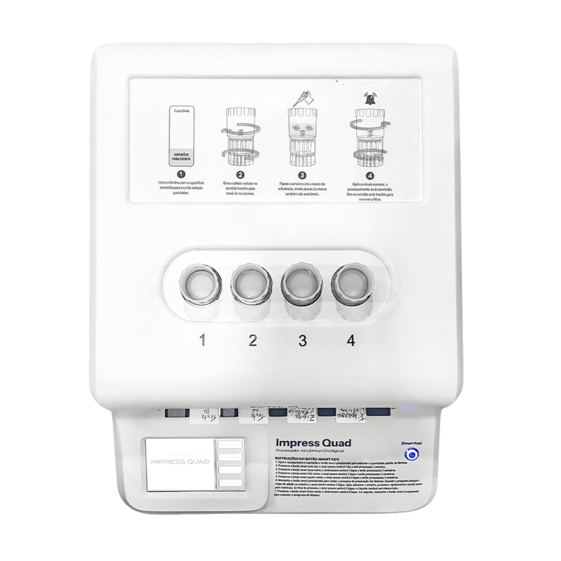 Processador de Lâminas para Citologia Impress Quad - Cytoliq