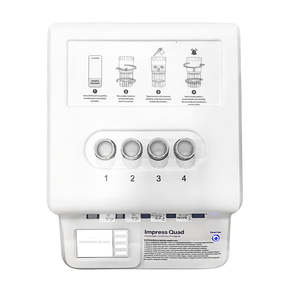 Processador de Lâminas para Citologia Impress Quad - Cytoliq